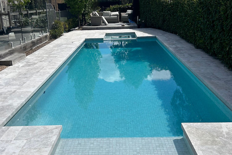 concrete pool